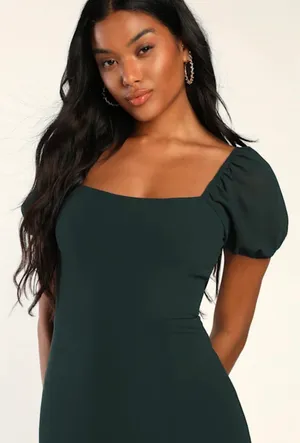 Lulus Emerald Green Maxi Dress thumbnail 3