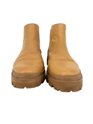 Madewell Mariam Chelsea Boot Tan Leather Womens Size 10.5 Gorpcore Utility thumbnail 4