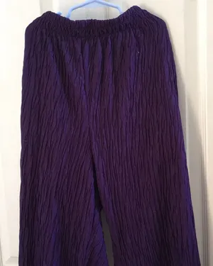 FINAL MARKDOWN Unique ladies slacks medium Purple thumbnail 1