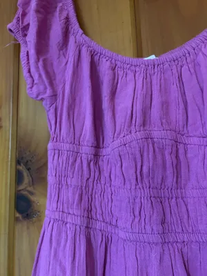 Sim & Sam magenta midi dress thumbnail 5