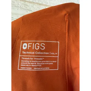 FIGS Women Relaxed Uman Jogger Scrub Pants Chai Orange Size XXL Petite thumbnail 6