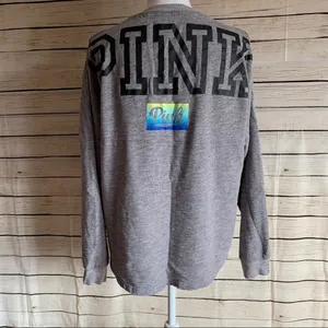 Victoria’s Secret PINK Grey College Sweatshirt thumbnail 7