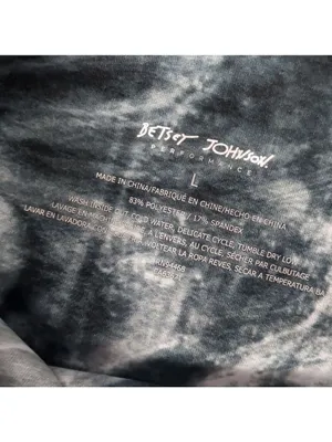 Betsey Johnson sports bra and 7/8 leggings set size large thumbnail 3