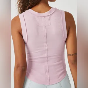 Free People Kate Tee Tank Top Pink Size Small thumbnail 2