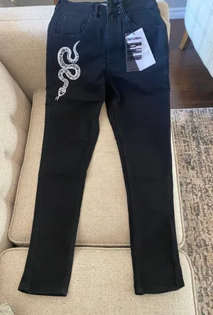 NWT! Disturbia Eden Jeans Size 24 thumbnail 5