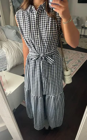 Tommy Hilfiger Gingham Dress Plaid thumbnail 3