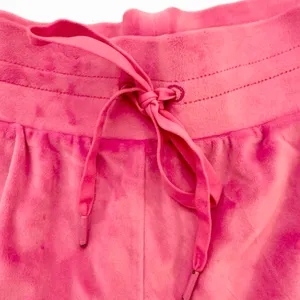Victoria’s Secret On Pointe Pink Velour High Rise Drawstring Joggers Size Medium thumbnail 9