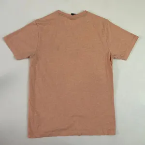 U.S. Polo Assn. Men’s V-Neck T-Shirt Small Peach Logo Embroidered Casual Tee thumbnail 2