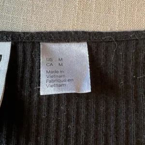 Divided Black Ribbed V-Neck Blouse thumbnail 6