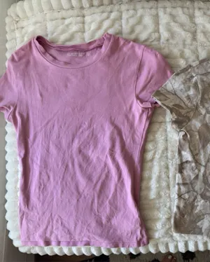 Abercrombie & Fitch Short-Sleeve Pink Tee $8 thumbnail 1