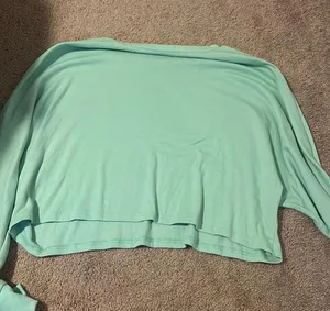 Wide Mint Green Pullover Size L thumbnail 4