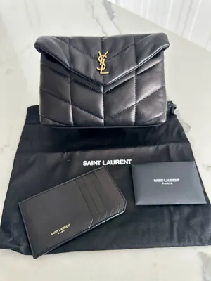 Saint Laurent Lou Puffy Pouch Bag thumbnail 1