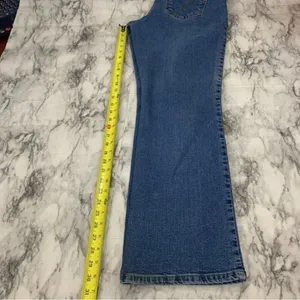 Levi’s 550 Classic Relaxed Bootcut Denim jeans Blue Size 14 90s Vintage Y2K thumbnail 9