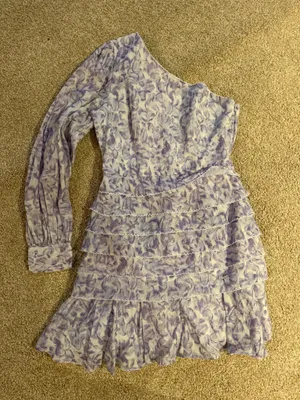 La Maison Talulah Mini One Shoulder Dress thumbnail 1