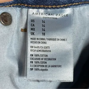 American Eagle outfitters Mom shorts SZ 14 thumbnail 10