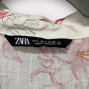Zara Floral Tunic Blouse thumbnail 3