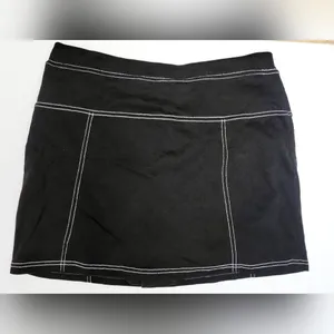 Anne Klein Sport Black Skort White Stitching Size Medium thumbnail 2