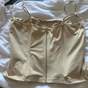 Edikted Beige cream square Corset Cami Top Size Large thumbnail 2