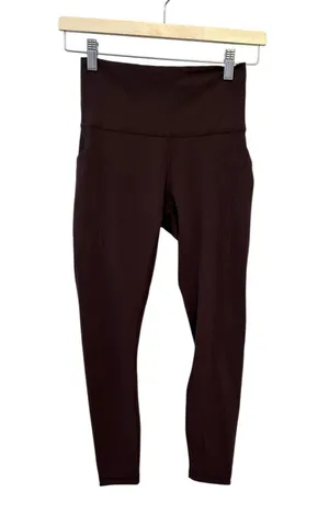 NWT Lululemon Wunder Train High-Rise Tight with Pockets 25" size 8 Espresso thumbnail 4