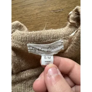Anthropologie by the River Women Sweater Size S/M Slouchy Ribbon Long‎ Sleeve thumbnail 3
