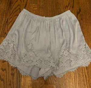 Aerie Silk Lace Shorts thumbnail 1