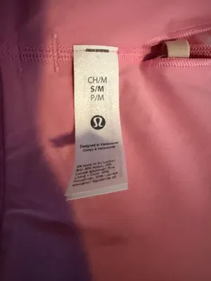 Lululemon Bend this front to back bra cami spaghetti straps A-C Strawberry Smoothie S/M NWT thumbnail 7