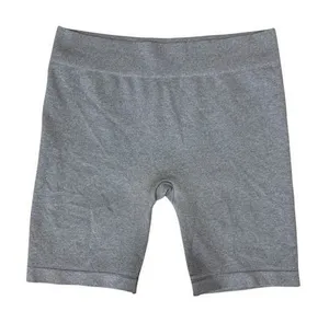 Intimately Free People M Gray Ribbed Seamless High Waist Stretch Biker‎ Shorts thumbnail 1