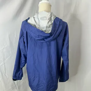 LL Bean navy blue wind breaker jacket thumbnail 11