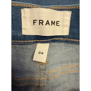 FRAME Le Skinny de Jeanne Skinny Jeans Women’s 24 Mid-Rise Ankle Blue Denim NWT thumbnail 5