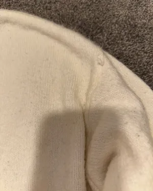 H&M Oversized Creme Sweater thumbnail 4