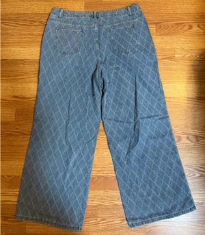 Anewsta Rhinestone Jeans Blue Size 1X thumbnail 2