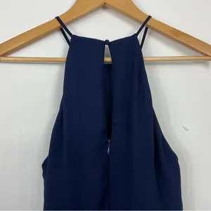 Lulus Navy Blue‎ Sleeveless Midi Dress Size Small thumbnail 5