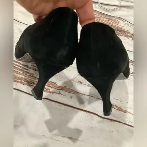 Vintage Ellemenno Leather Sherry Black Pumps‎ thumbnail 10