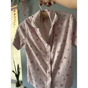 Wild Fable Pink Floral Pajama Set – Size XXS thumbnail 2