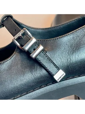 Michael Kors Women's Darrington Mary Jane Leather Shoes Black Sz 8.5 thumbnail 14