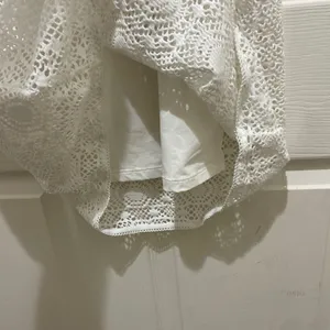 Tommy Bahama White Sleeveless Floral Lace Slip Dress L thumbnail 6