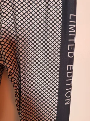 Source Unknown Raiders Limited Edition Graphic Leggings in Black and Gray Small thumbnail 4