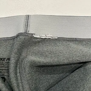 Nike Pro Compression Shorts Medium Gray Dri-FIT Athletic Biker thumbnail 8