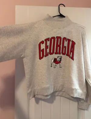 UGA mockneck Gray Size M thumbnail 1