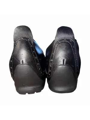 Merrell Plaza Bandeau Black Leather Mary Jane Shoes Women's Size 8 Vintage 2007 thumbnail 3