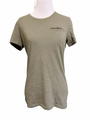 TIL Valhalla project Medium Pearl Harbor Remembrance Olive Green Graphic T-Shirt thumbnail 1