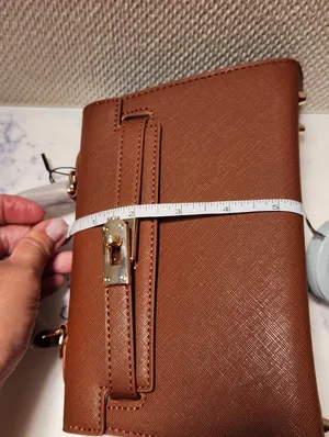 Brown Top Handle Flap Bag with Adjustable Crossbody Strap thumbnail 9