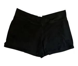 Black Women's Athletic Shorts thumbnail 1