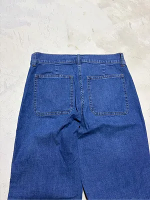 J. Crew Wide Leg Women's Jeans Blue 25 thumbnail 7