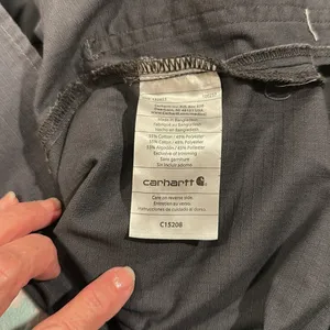 Carhartt Black Scrub Top Womens Small Gray thumbnail 8