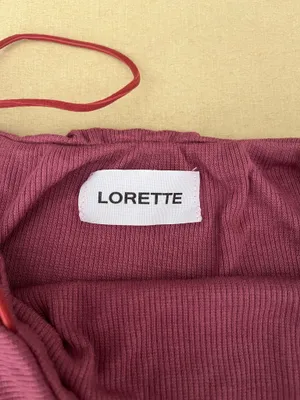 Mauve Ribbed Tank Top Purple thumbnail 2