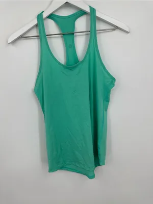 Lululemon Teal Tank Top Size Small Gym Workout thumbnail 3