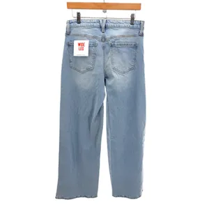 Celebrity Pink Womens Wide Leg High Rise‎ Light Wash Denim Jeans Size 9/29 NEW thumbnail 4
