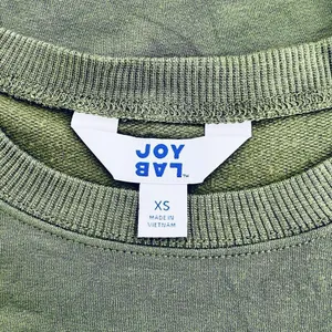 JoyLab Crew Neck Active Sweatshirt Thumbholes Size XS Women’s Green thumbnail 8