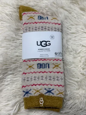 UGG Leslie Graphic Crew Sock thumbnail 2